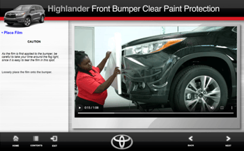 Website_How it Works_Know it_Toyota_Step1 Place Film